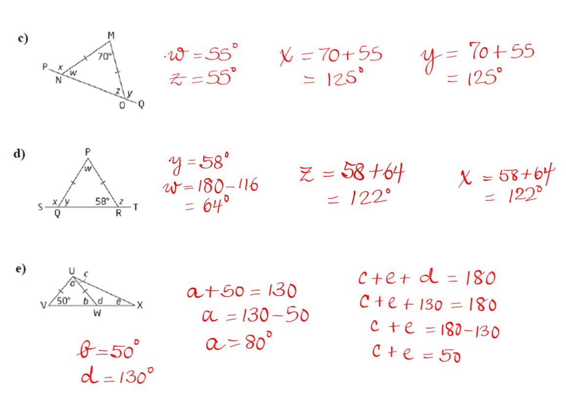 Angle Relationships In Triangles 4642